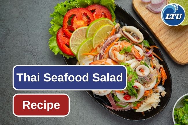 Perfect For Summer! Try This Thai Seafood Salad